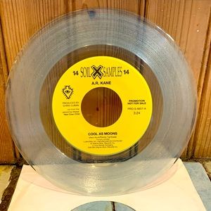 1993 Promo copy clear vinyl 14 Soil Samples 14-Geggy Tah/A.R.Kane 45